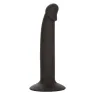 Flexibler schlanker Analplug aus Silikon von CalExotics mit Saugnapf für sanfte Erkundung