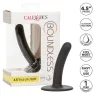 CalExotics Boundless kleiner Silikon-Dildo, gebogene Spitze, Saugnapf-Basis, Länge 11,5 cm, rosa.