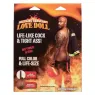 Love doll gonflable 2 orifices CalExotics, corps réaliste, pénis texturé, visage personnalisable