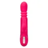 Lapin vibrant chauffant rose CalExotics - triple stimulation, 7 modes vibration, étanche rechargeable