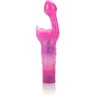 Stimulateur papillon Calexotics Kiss Papillon Kiss Rose, TPR rose, courbe point G et zone texturée clitoris