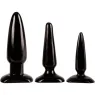Kit d'entraîneur anal Colt de CALEXOTICS - trois plugs en vinyle très doux pour progression progressive