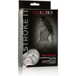 Masturbatore maschile testurato Calexotics Stroke It effetto ventosa PureSkin colore pelle