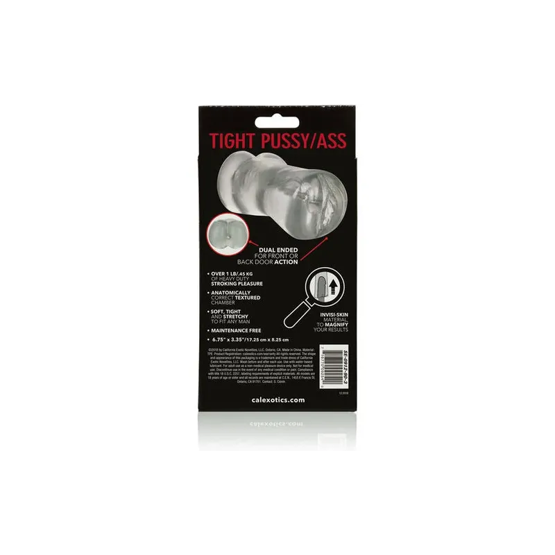 Calexotics Stroke It textured male masturbator with suction effect PureSkin in skin tone