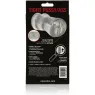 Calexotics Stroke It texturierte Taschenmuschi mit Saugwirkung aus PureSkin in hautfarben