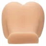 Masturbatore doppia entrata realistico CALEXOTICS Pure Skin colore carne vista frontale