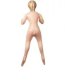 Poupée gonflable CalExotics Girl Next Door avec trois orifices, vue d'ensemble du corps grandeur nature en PVC souple