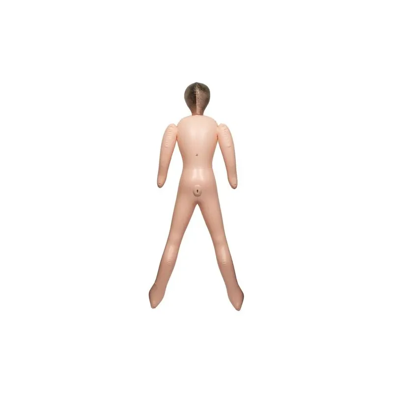 Poupée gonflable LOVE DOLL CALEXOTICS 14 cm avec entraîneur personnel, visage multicolore, PVC sans phtalates