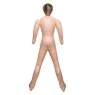 Aufblasbare Liebespuppe CALEXOTICS 14 cm mit Personal Trainer, mehrfarbiges Gesicht, phthalatfreies PVC