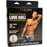 Poupée gonflable LOVE DOLL CALEXOTICS 14 cm avec entraîneur personnel, visage multicolore, PVC sans phtalates
