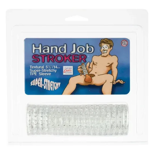 CALEXOTICS manual silicone masturbator with internal bumps for personalized stimulation