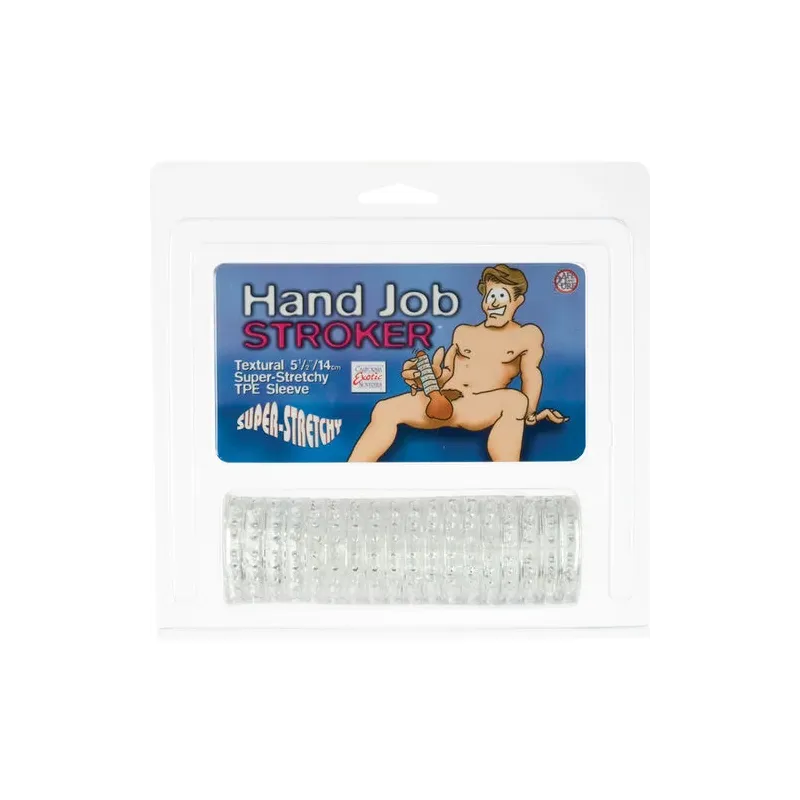 Masturbateur manuel en silicone souple CALEXOTICS avec protubérances internes pour stimulation