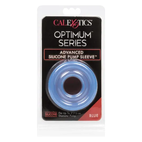 Manguito de bomba de silicona azul Calexotics, manguito flexible universal para cilindro de bomba