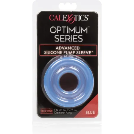 Manguito de bomba de silicona azul Calexotics, manguito flexible universal para cilindro de bomba