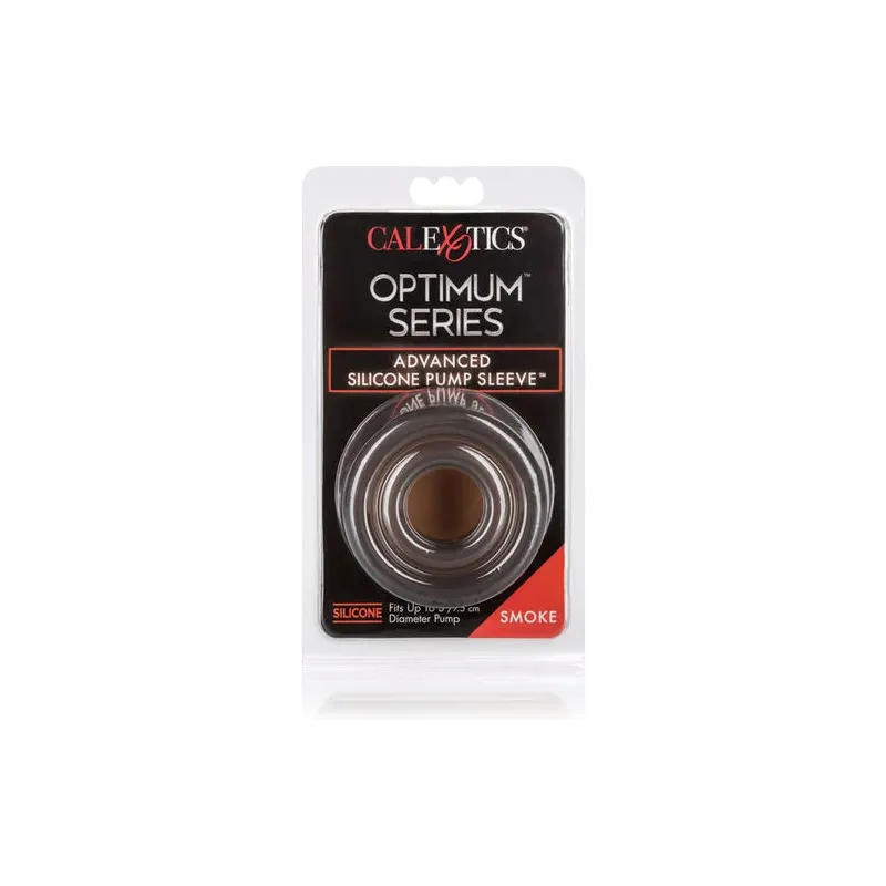 Calexotics manchon de pompe en silicone noir, accessoire pour pompe, compatible cylindre 3 pouces.