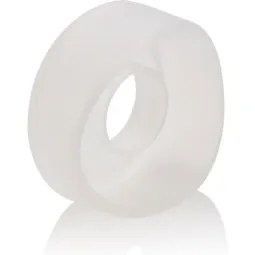 Manchon de pompe en silicone transparent Calexotics – accessoire confortable s'adaptant aux cylindres jusqu'à 3 pouces