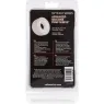 Manchon de pompe en silicone transparent Calexotics – accessoire confortable s'adaptant aux cylindres jusqu'à 3 pouces