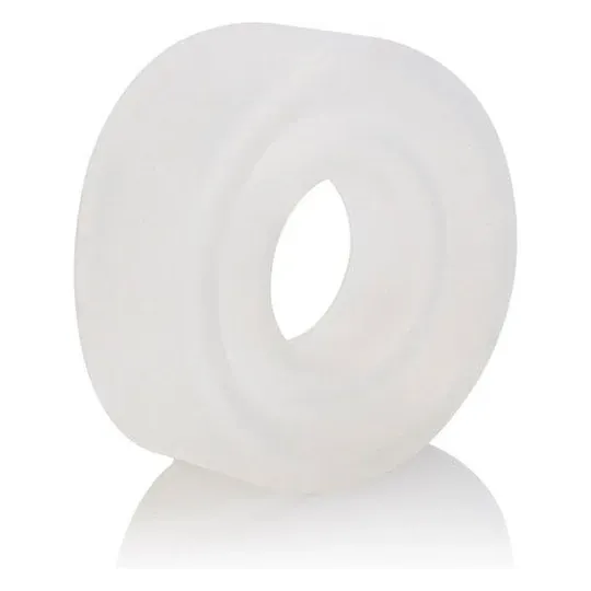 Manchon de pompe en silicone transparent Calexotics – accessoire confortable s'adaptant aux cylindres jusqu'à 3 pouces