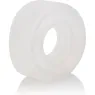 Manchon de pompe en silicone transparent Calexotics – accessoire confortable s'adaptant aux cylindres jusqu'à 3 pouces