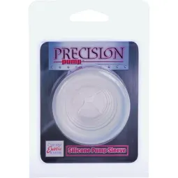 Guaina pompa universale in silicone trasparente CALEXOTICS, diametro 8 cm, ricambio per pompe aspiranti.