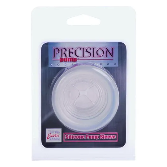Guaina pompa universale in silicone trasparente CALEXOTICS, diametro 8 cm, ricambio per pompe aspiranti.