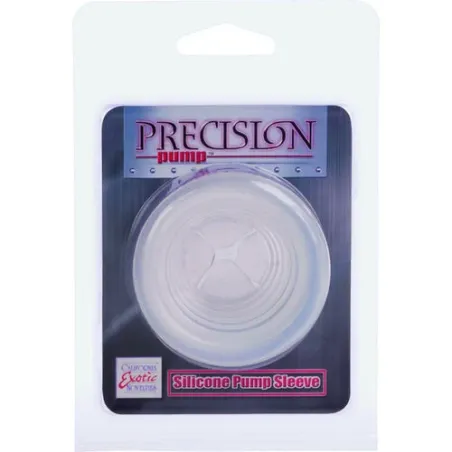Guaina pompa universale in silicone trasparente CALEXOTICS, diametro 8 cm, ricambio per pompe aspiranti.