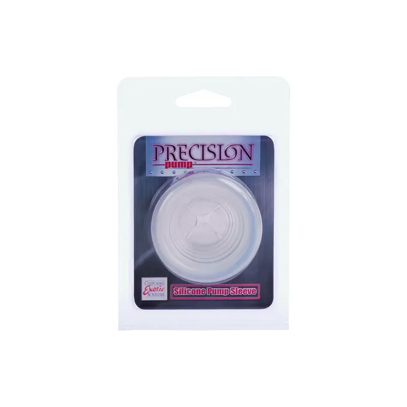 Guaina pompa universale in silicone trasparente CALEXOTICS, diametro 8 cm, ricambio per pompe aspiranti.