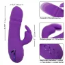 Vibrateur rabbit violet double stimulation silicone CalExotics Manhattan Beach Marvel rechargeable étanche