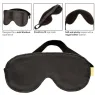 Adjustable blackout eye mask CALEXOTICS in vegan leather, double padded for total darkness.