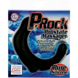 Masseur de prostate vibrant Calexotics P-Rock, forme ergonomique et vibrateur amovible pour stimulation ciblée.