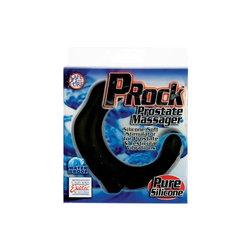Masseur de prostate vibrant Calexotics P-Rock, forme ergonomique et vibrateur amovible pour stimulation ciblée.