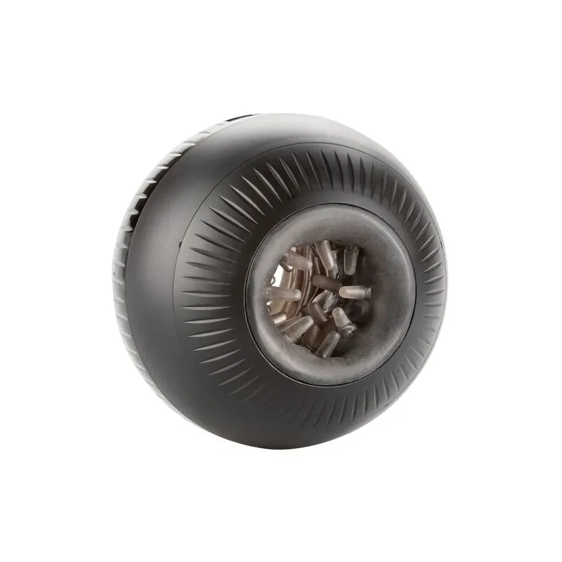 Vibrating male masturbator Calexotics with pressure-sensitive compression, black, waterproof, rechargeable, ergonomic ball shape
