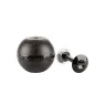 Vibrating male masturbator Calexotics with pressure-sensitive compression, black, waterproof, rechargeable, ergonomic ball shape