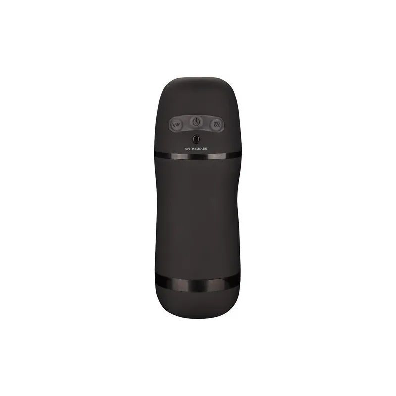 Calexotics Optimum Power Pulsar Stroker masturbateur vibrant à aspiration violet, étanche avec manchon amovible