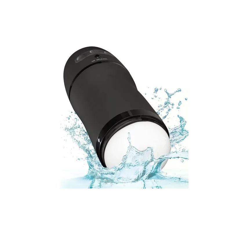 Calexotics Optimum Power Pulsar Stroker masturbateur vibrant à aspiration violet, étanche avec manchon amovible