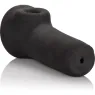 Männlicher Masturbator Calexotics Slammer aus schwarzem TPR, 11 cm lang, 5 cm Durchmesser, weiche Textur.