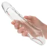 Extenseur de pénis transparent réglable MAXX Calexotics tête ultra-douce 9,5 cm et butées ajustables.