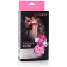 Calexotics Micro Vibe Arouser Lapin Penisring Vibrator rosa aus TPR mit Klitorisstimulator Hase