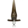 Mini plug anal vibrante Calexotics en TPR negro con vibrador extraíble, impermeable.