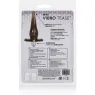 Mini plug anal vibrante Calexotics en TPR negro con vibrador extraíble, impermeable.