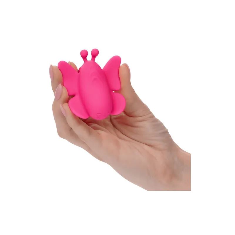 Calexotics panty vibrator pink silicone 10 vibrations rechargeable waterproof