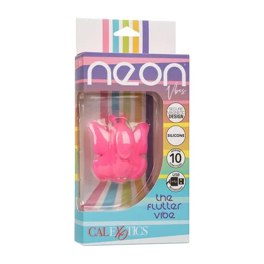 Calexotics stimulateur culotte rose silicone 10 vibrations rechargeable étanche