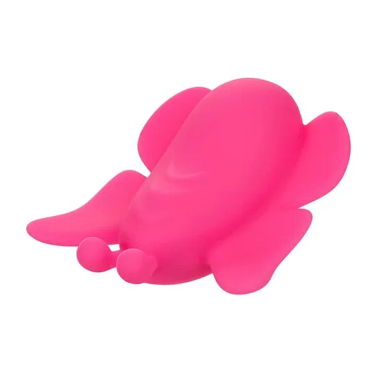 Calexotics stimulateur culotte rose silicone 10 vibrations rechargeable étanche