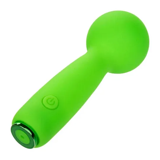 Calexotics Neon Vibes The Bubbly Vibe mini massager green with 10 vibration modes