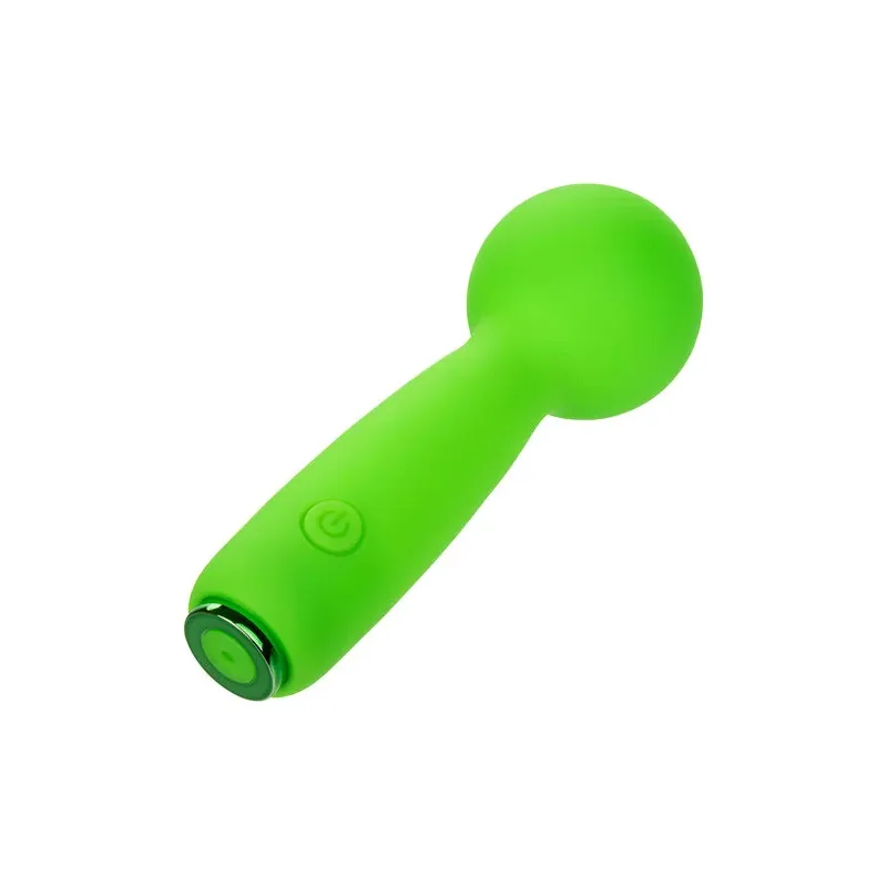 Kleiner Massagegerät Calexotics Neon Vibes The Bubbly Vibe grün mit 10 Vibrationsmodi