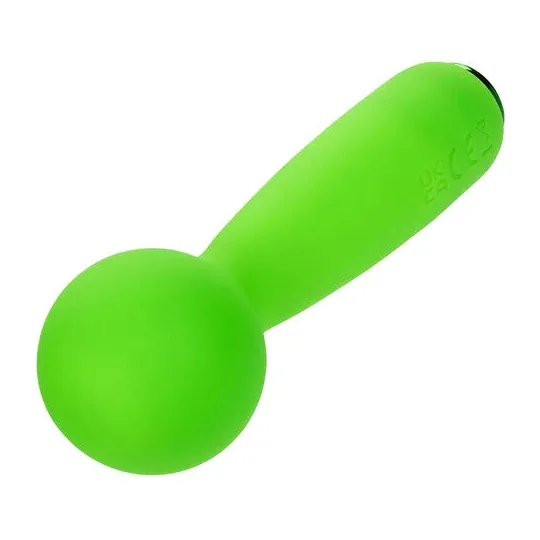 Mini massaggiatore Calexotics Neon Vibes The Bubbly Vibe verde con 10 modalità di vibrazione
