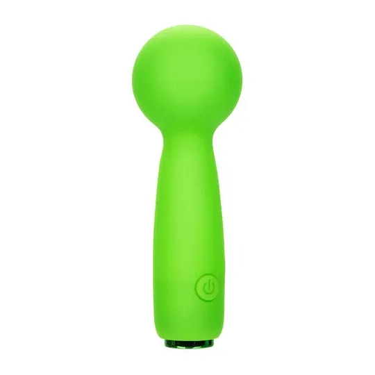 Mini massaggiatore Calexotics Neon Vibes The Bubbly Vibe verde con 10 modalità di vibrazione