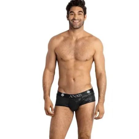 Boxer électro ANAIS MEN en microfibre imprimé militaire camouflage - vue avant