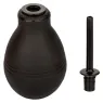 Douche anale noire CALEXOTICS avec valve anti-reflux, capacité 216 ml, pour hygiène intime.