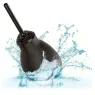 Douche anale noire CALEXOTICS avec valve anti-reflux, capacité 216 ml, pour hygiène intime.
